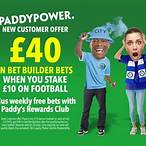 bet 10 get 40 paddy power
